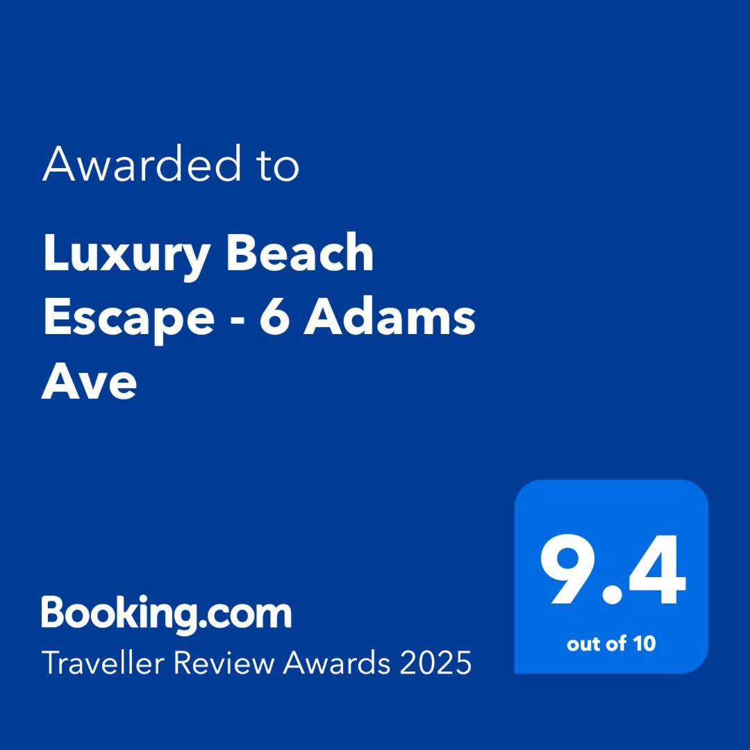 Luxury Beach Escape - 6 Adams Ave Mt Maunganui Маунт-Маунгани Экстерьер фото